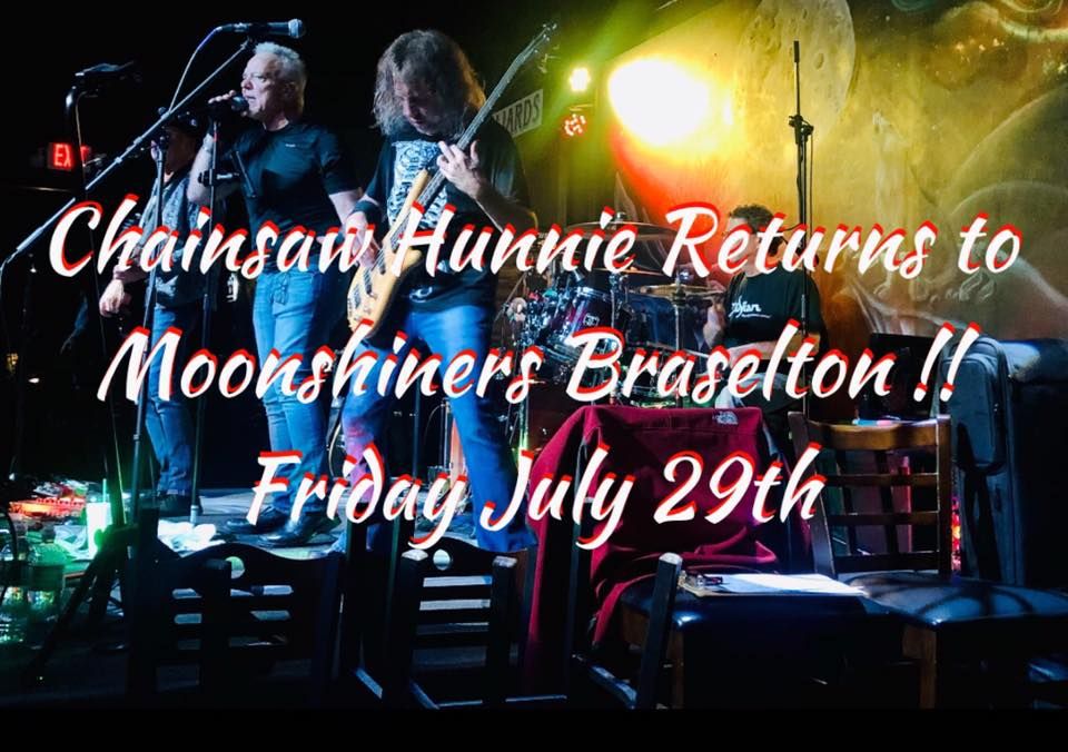 Chainsaw Hunnie Returns to Moonshiners Braselton!, Braselton,