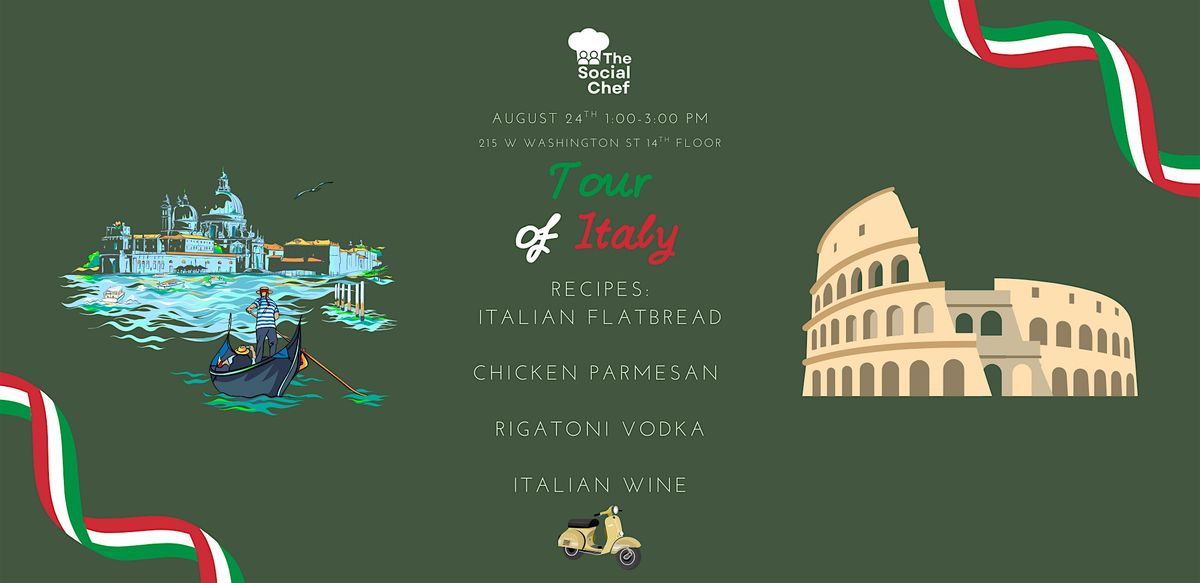 The Social Chef - Tour of Italy, 14 September | Event in Chicago | AllEvents