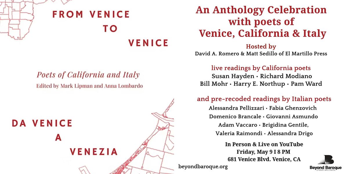 From Venice to Venice: Anthology Celebration with El Martillo Press | Event in Los Angeles | AllEvents