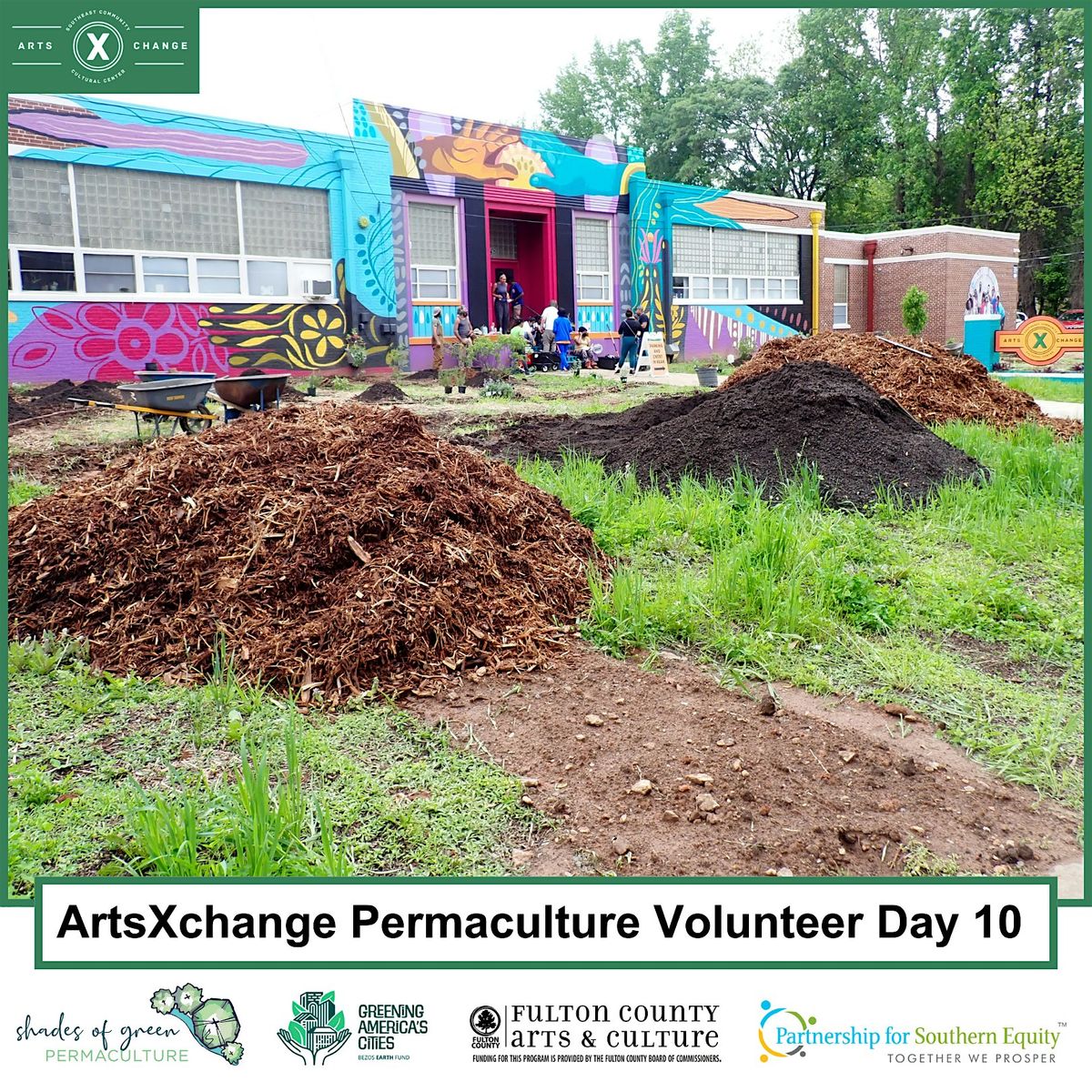 Volunteer Event: ArtsXchange Permaculture Volunteer Day 10 | Event in East Point | AllEvents