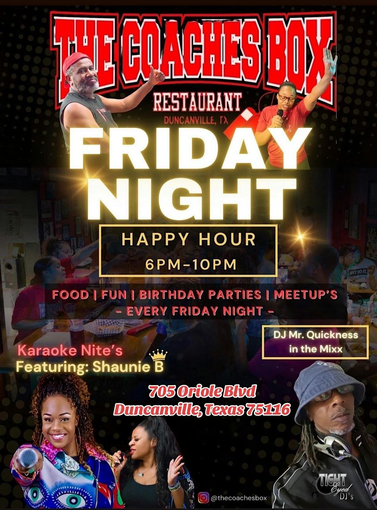 Shaunie B’s Game Night and Karaoke Nights in Duncanville (Free Entry), 17 October | Event in Duncanville
