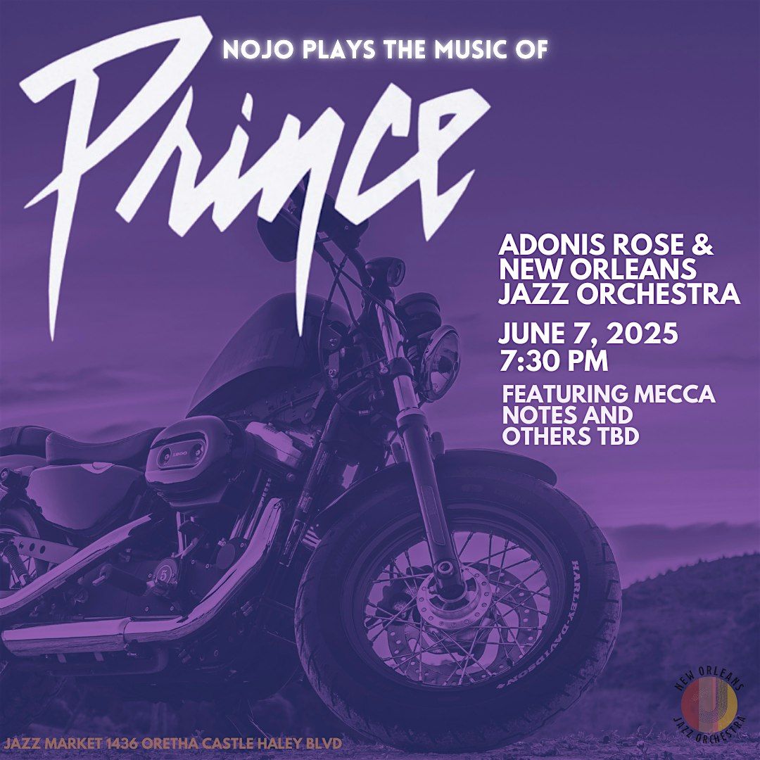 Adonis Rose and NOJO  PRINCE Tribute, 7 June | Event in New Orleans | AllEvents