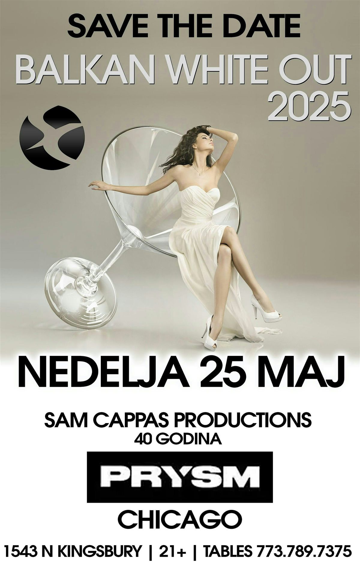 BALKAN WHITE OUT 2025 | PRYSM CHICAGO, 25 May | Event in Chicago | AllEvents