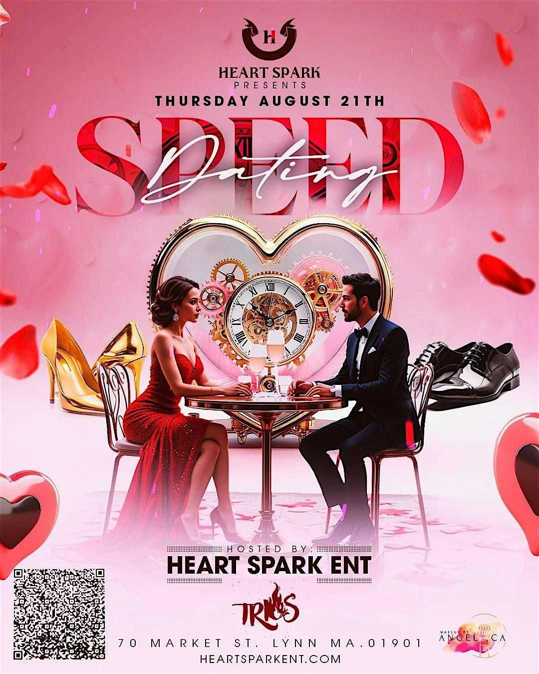 Heart Spark Speed Dating, 21 August | Event in Lynn | AllEvents