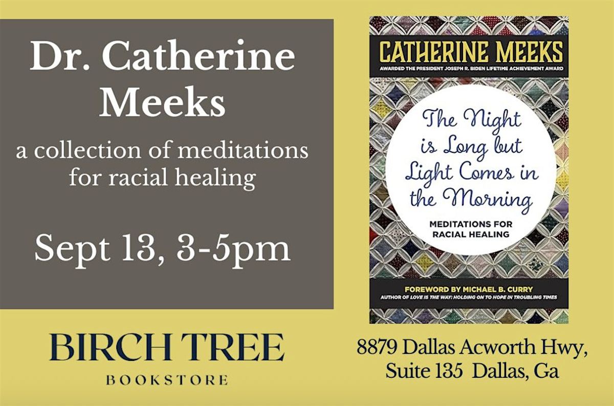 Meet Dr. Catherine Meeks at Birch Tree Bookstore, 13 September | Event in Dallas | AllEvents