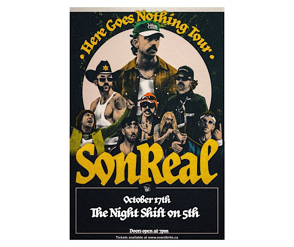 SONREAL | HERE GOES NOTHING TOUR | 2026