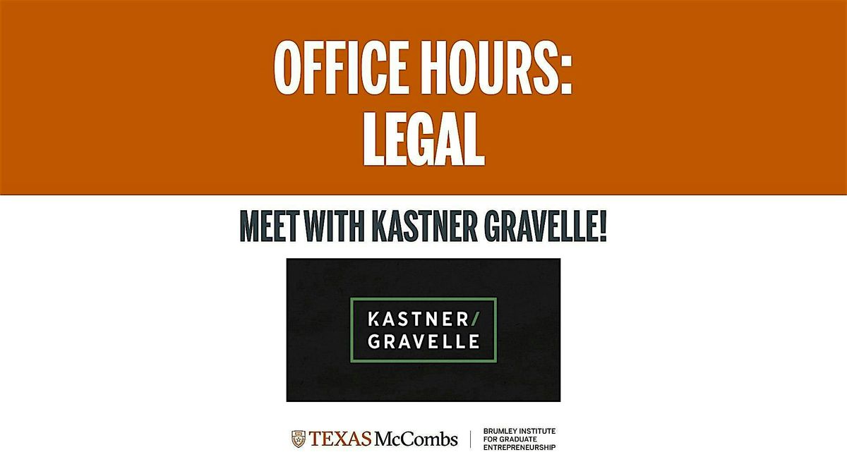 Office Hours: Kastner Gravelle | Event in Austin | AllEvents