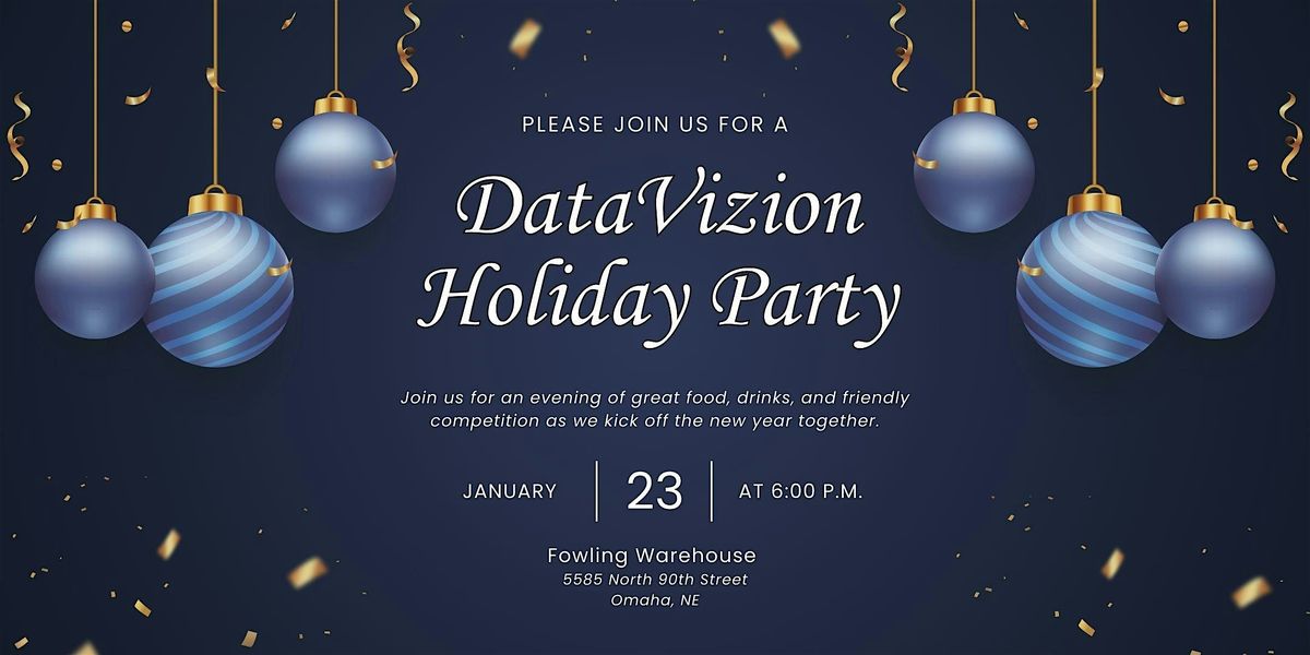 DataVizion Holiday Party, 23 January | Event in Omaha | AllEvents