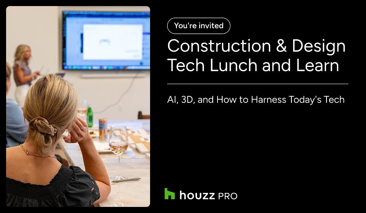 You’re invited: Houzz AI and 3D Tech Lunch & Learn!, 18 November | Event in Anaheim | AllEvents