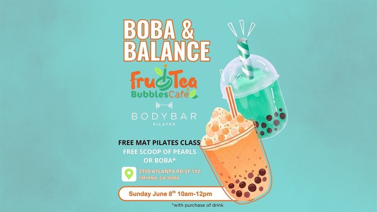Boba & Balance - Free Mat Pilates Class, 29 June | Event in Smyrna | AllEvents