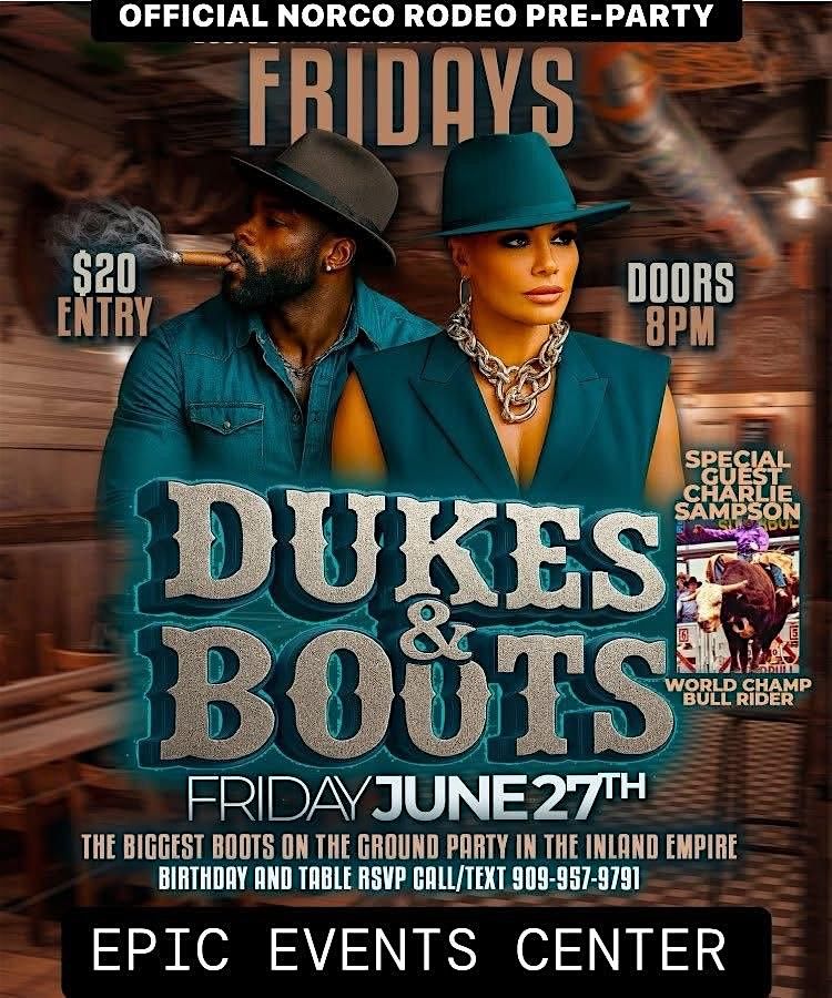 "Boots on the Ground" Norco Rodeo Pre-Party  with  Champ Charlie Sampson, 27 June | Event in Rancho Cucamonga