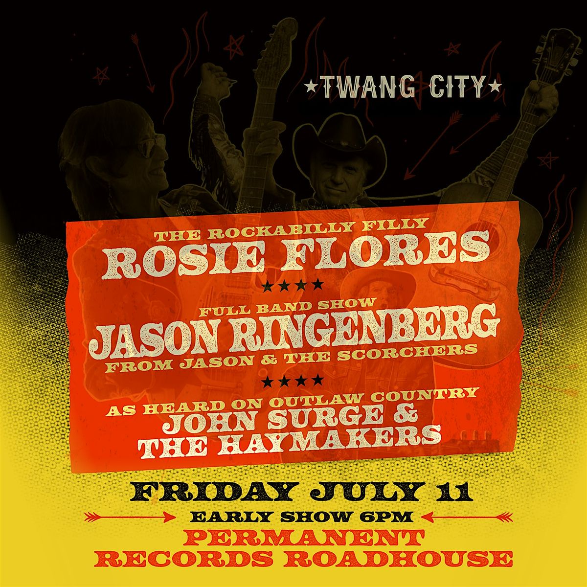 Rosie Flores, Jason Ringenberg, John Surge & The Haymakers, 11 July | Event in Los Angeles | AllEvents