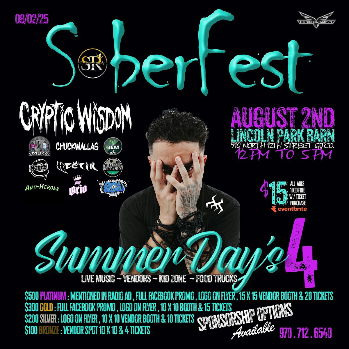 SOBERFEST, 2 August | Event in Grand Junction | AllEvents