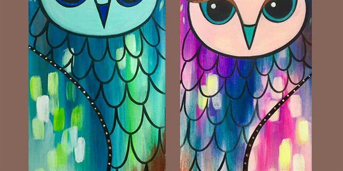 Opulent Owl Mates Date Night - Paint and Sip by Classpop!™, 25 July | Event in Elk Grove | AllEvents
