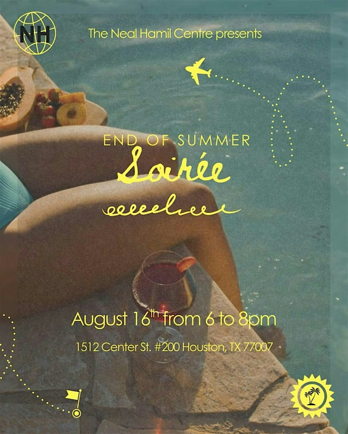 End of Summer Soirée at the Neal Hamil Centre, 16 August | Event in Houston | AllEvents