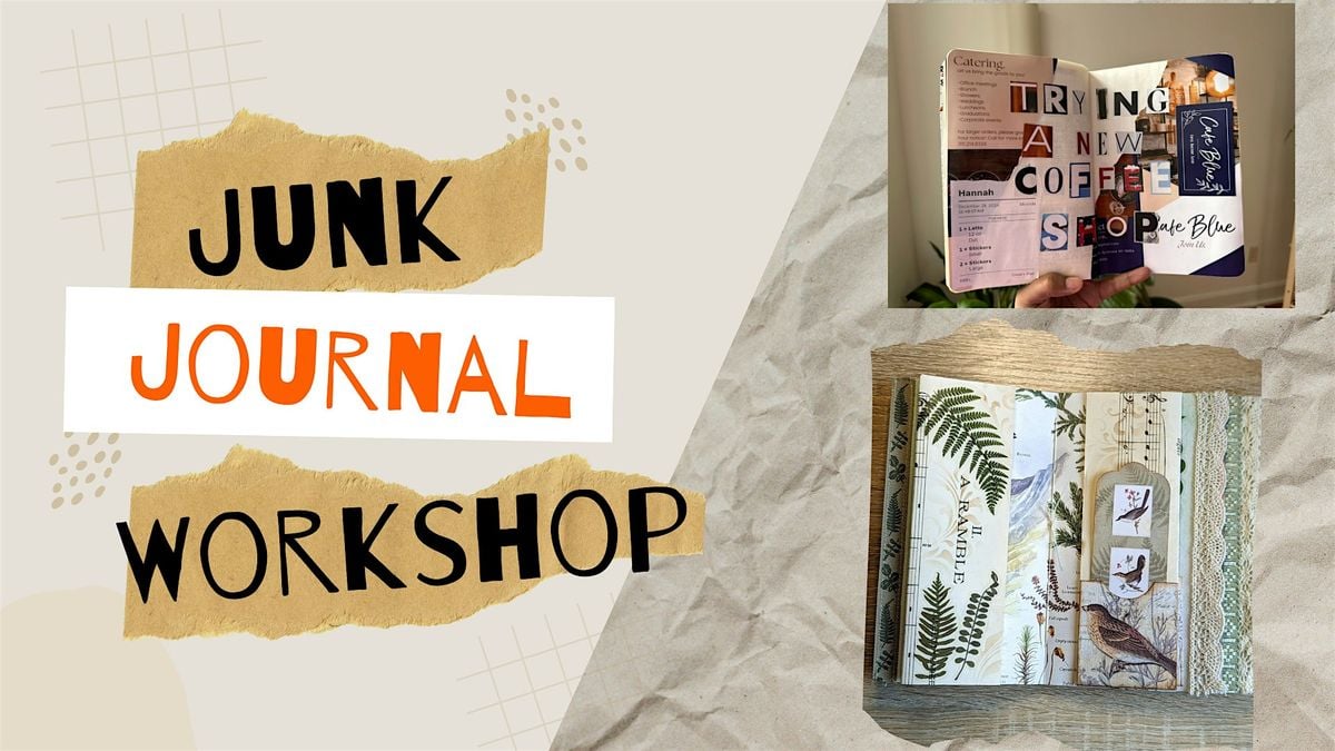 Junk Journal Workshop, 18 September | Event in Cranford | AllEvents