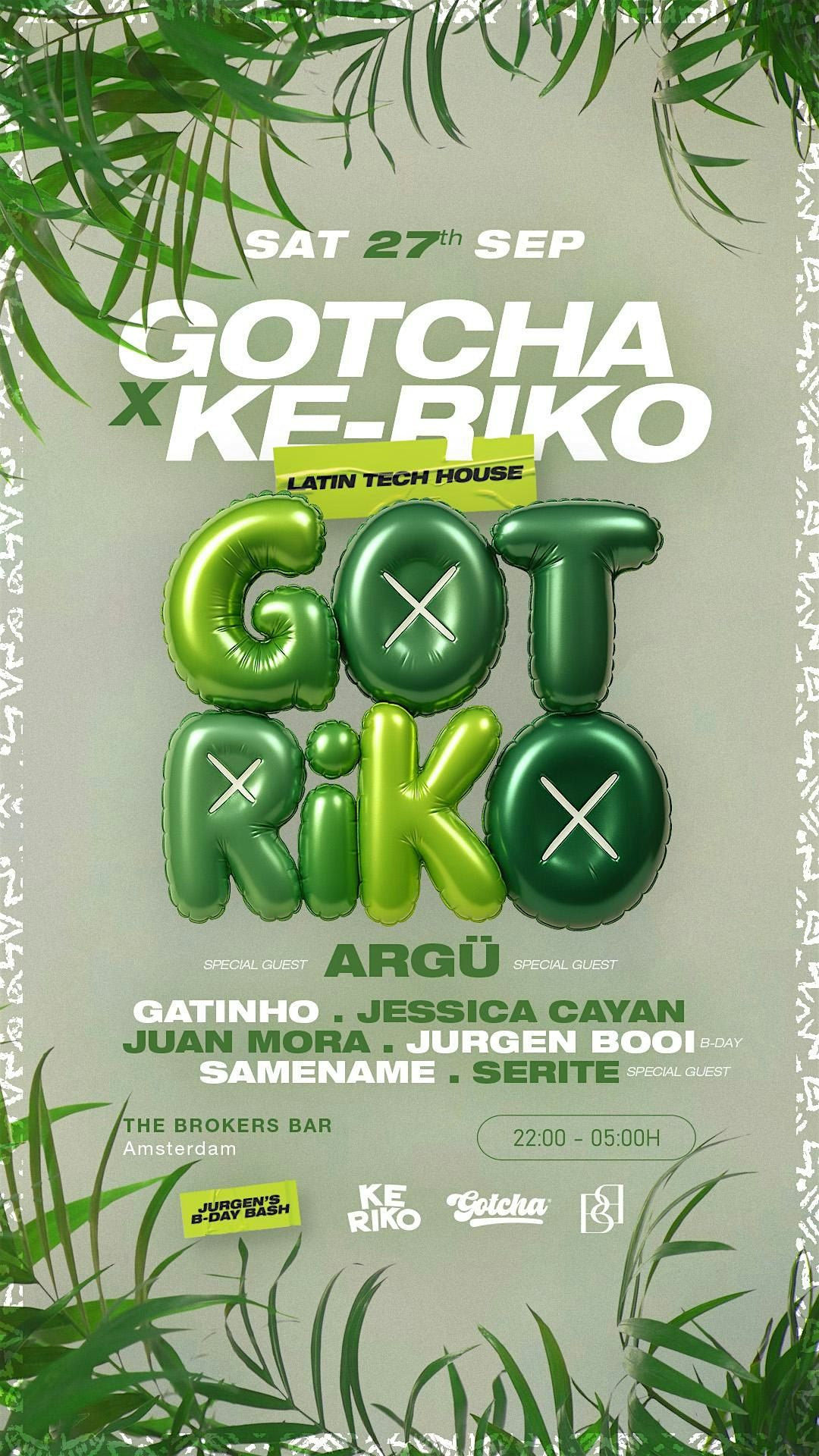 GOTCHA & KE-RIKO in Amsterdam | Event in Amsterdam | AllEvents