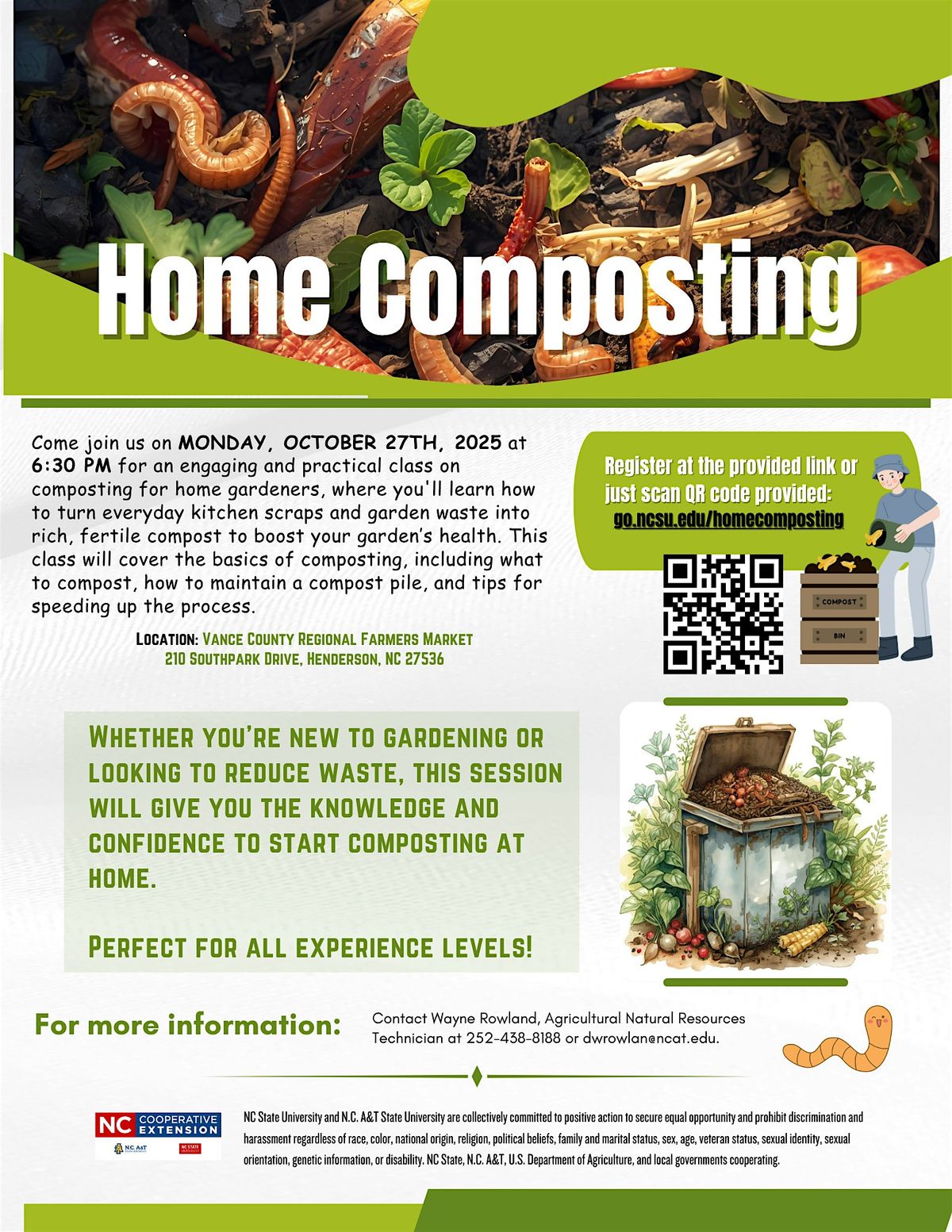 Home Composting, 27 October | Event in Henderson | AllEvents