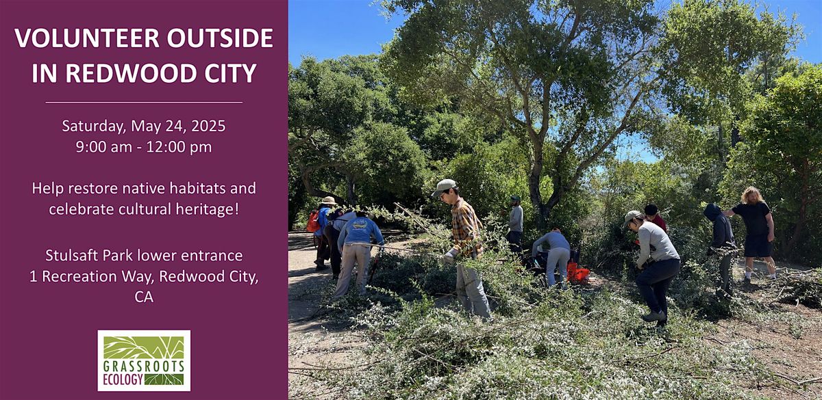 Rooted in Culture: Latino Restoration Event at Stulsaft Park, 24 May | Event in Redwood City | AllEvents