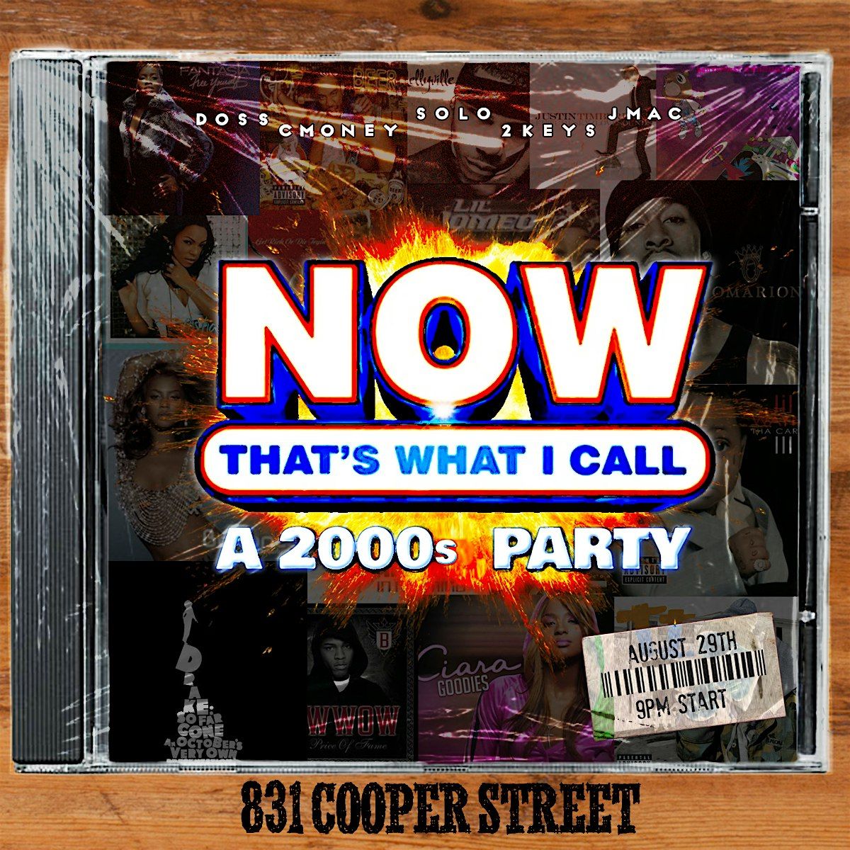 NOW THAT'S WHAT I CALL A 2000S PARTY, 29 August | Event in Memphis | AllEvents