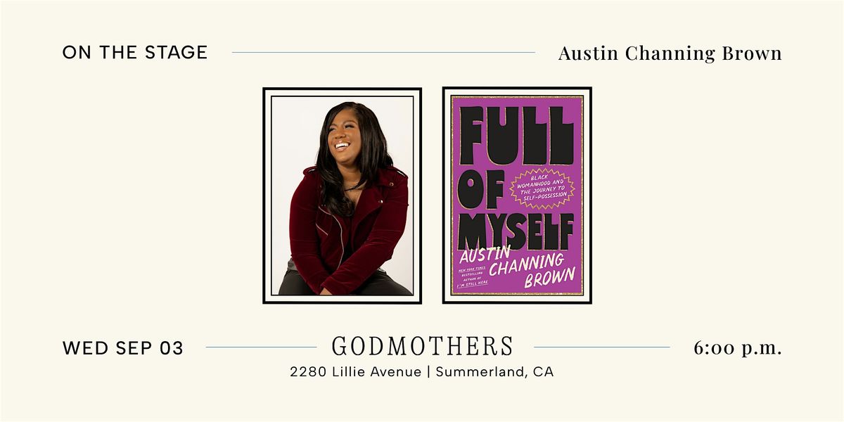On the Stage: Austin Channing Brown, 3 September | Event in Summerland | AllEvents