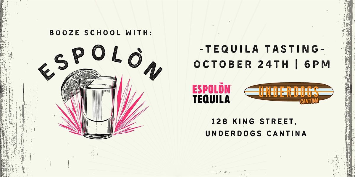 Booze School: Tequila Espolòn, 24 October | Event in San Francisco | AllEvents