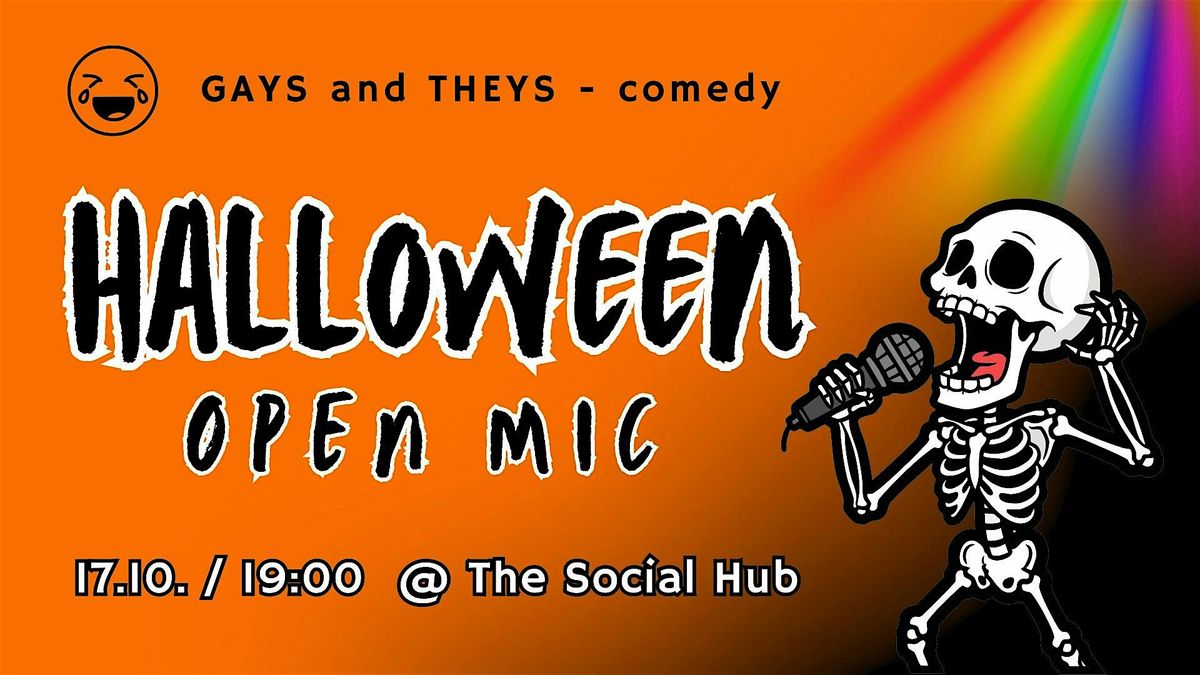 Gays and Theys Comedy HALLOWEEN open mic, 17 October | Event in Wien | AllEvents