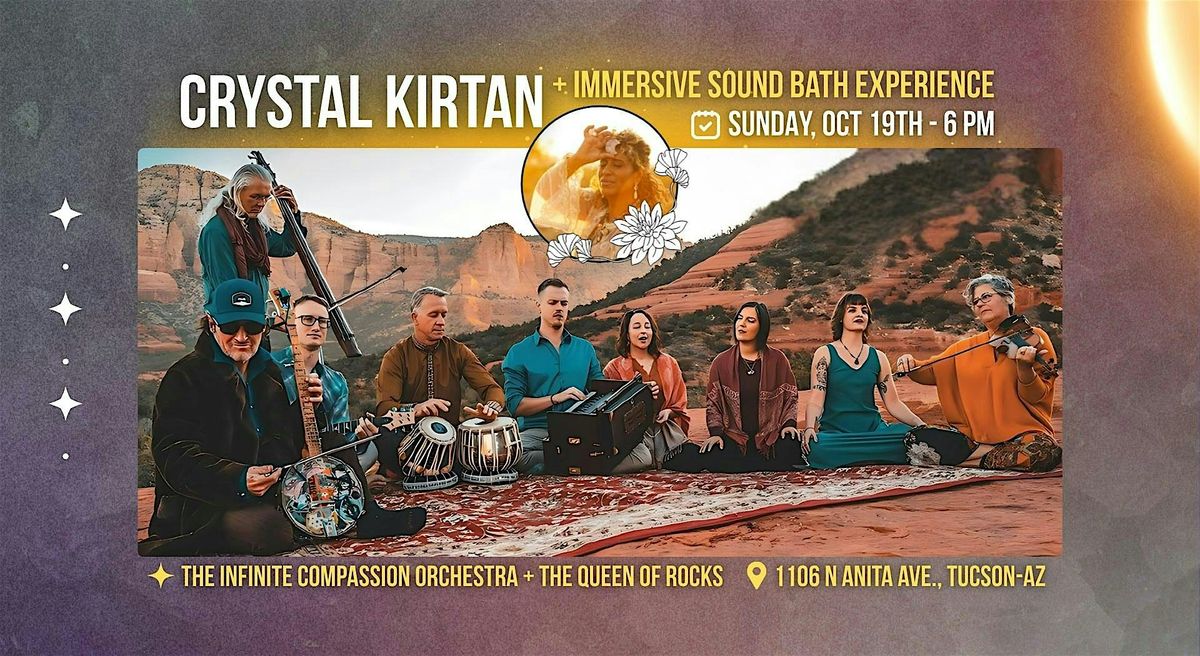 Infinite Compassion Orchestra Kirtan + Sound Bath, 19 October | Event in Tucson | AllEvents