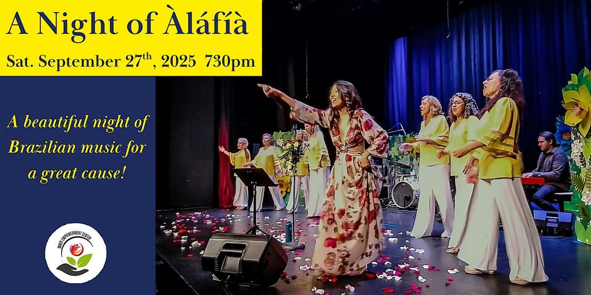 A Night of Álàfià, 27 September | Event in Hermosa Beach | AllEvents