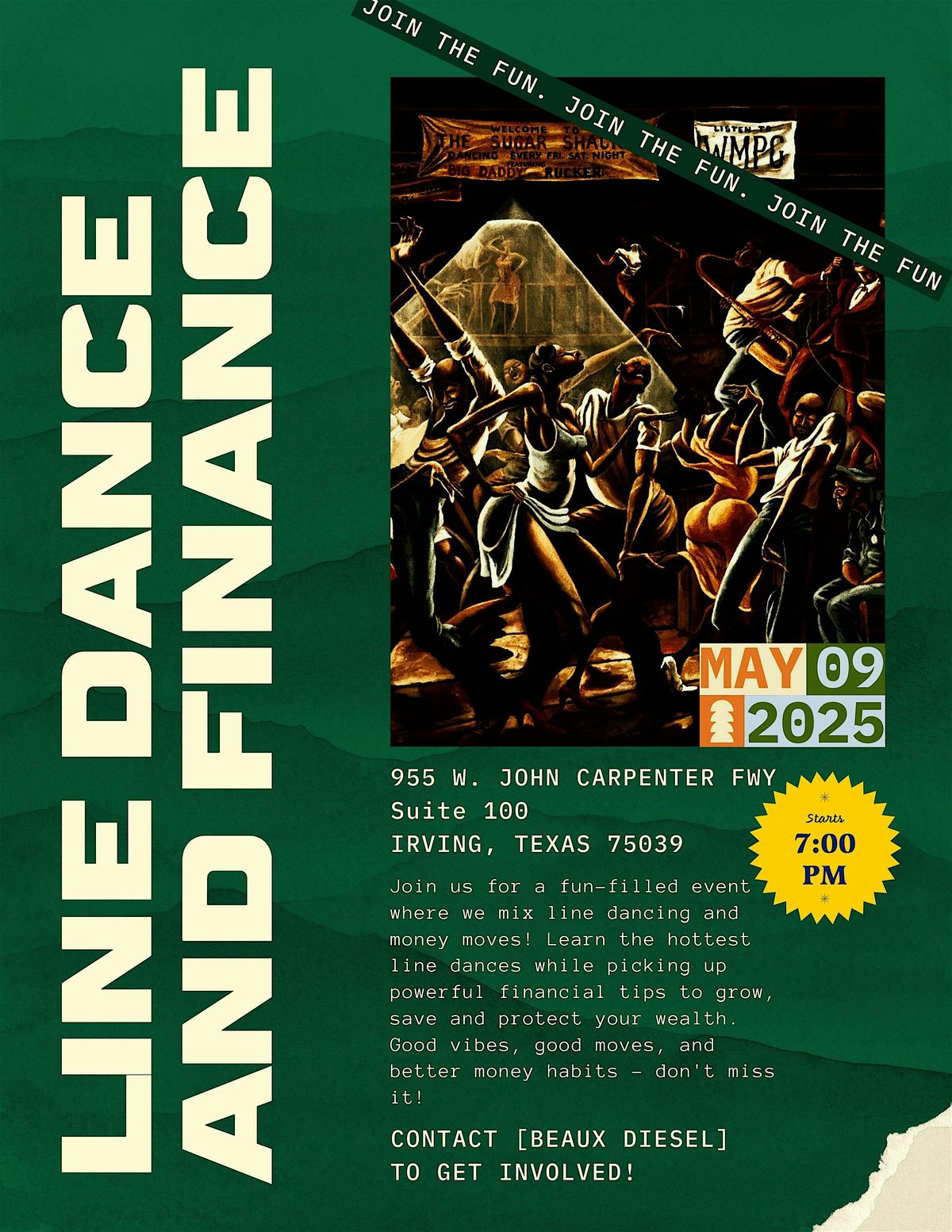 Line Dance and Finance | Event in Irving | AllEvents