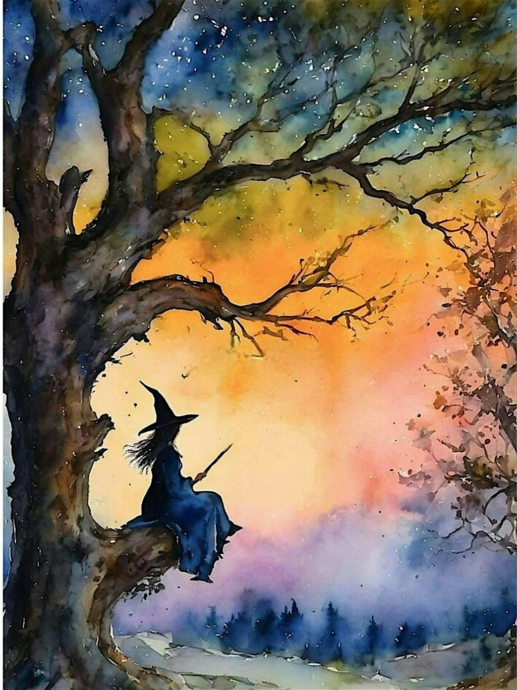 The Sitting Witch Paint PARTY, 23 October | Event in Fresno | AllEvents