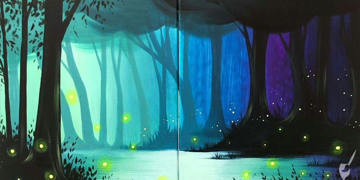 Fireflies in Forest Mist - Paint and Sip by Classpop!™, 14 June | Event in Denver | AllEvents