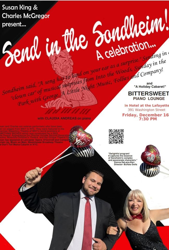 Send In the Sondheim and Holiday Cabaret, 16 December | Event in Buffalo | AllEvents.in