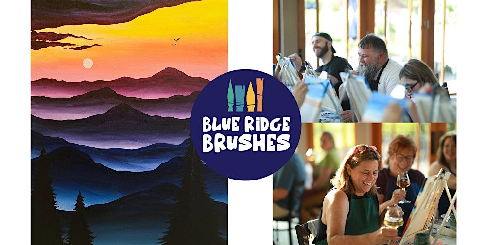 Paint + Sip: "Dark Sunset" at Virginia Wine Collective, 9 November | Event in Charlottesville | AllEvents