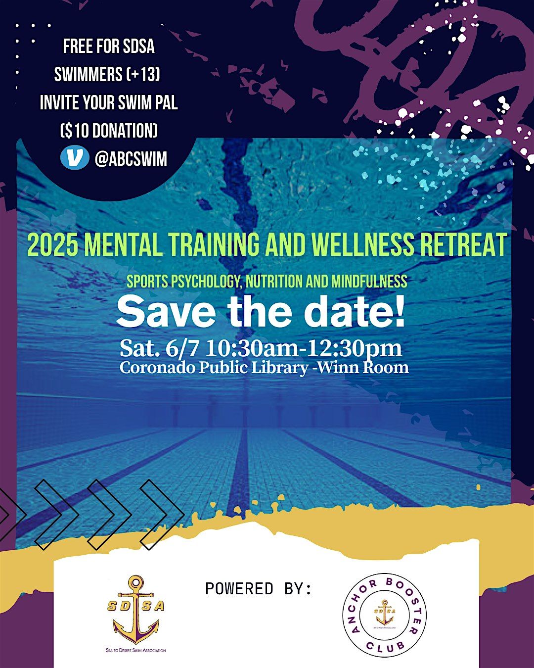 2025 Mental Training and Wellness Retreat, 7 June | Event in Coronado | AllEvents