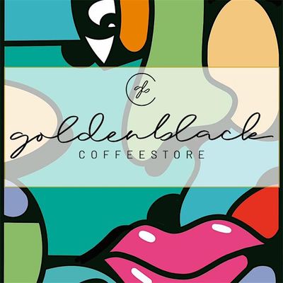 goldenblack coffeestore logo