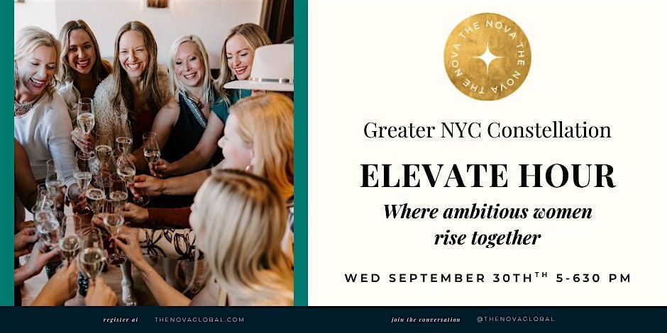 Greater NYC Nova Elevate Hour: Owning Your Sacred Power, 30 September | Event in Morristown | AllEvents