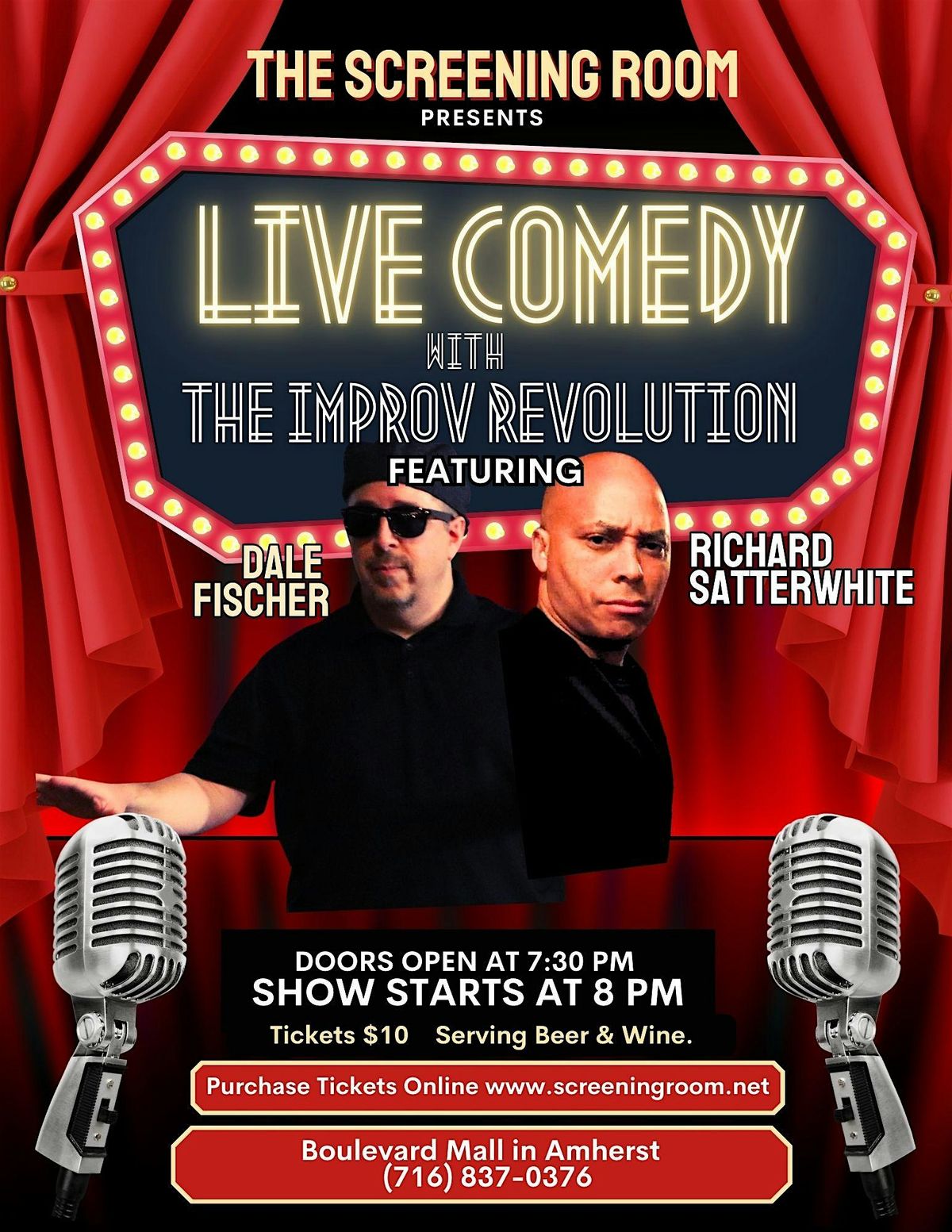 THE IMPROV REVOLUTION- Live Comedy!   (Sat  Oct 4- 8pm), 4 October | Event in Amherst | AllEvents