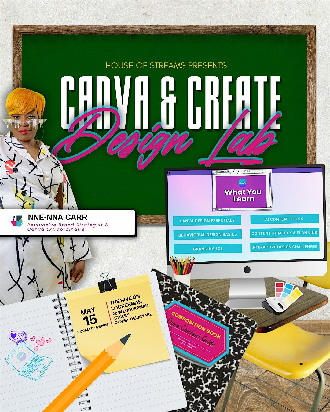 Canva & Create Design Lab (Interactive Workshop), 14 May | Event in Dover | AllEvents