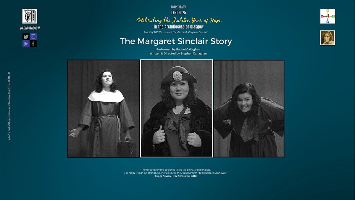 AGAP Theatre: 'The Margaret Sinclair Story' | Event in Mossend | AllEvents