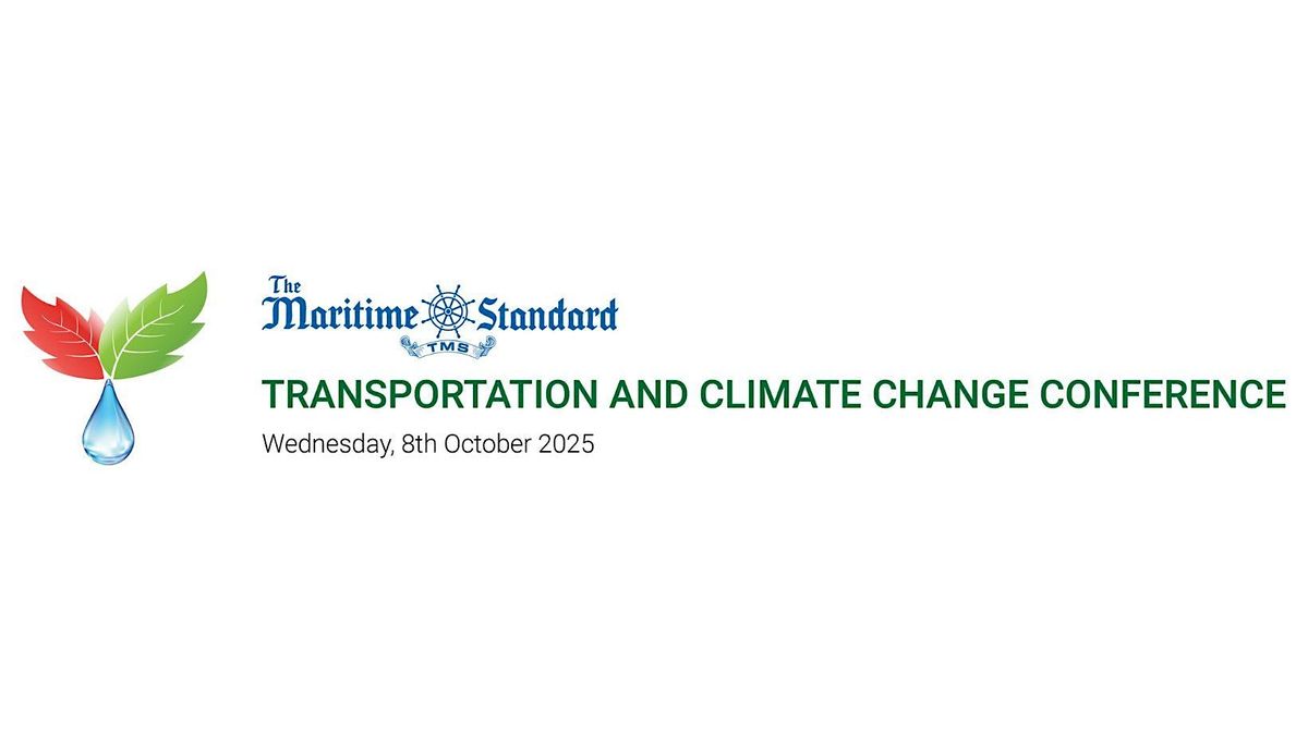 The Maritime Standard Transportation & Climate Change Conference, 8 October | Event in Abu Dhabi | AllEvents