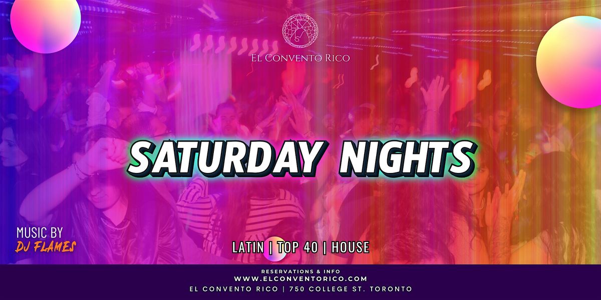 Saturday Nights Party - Nov 29th | Event in Toronto | AllEvents