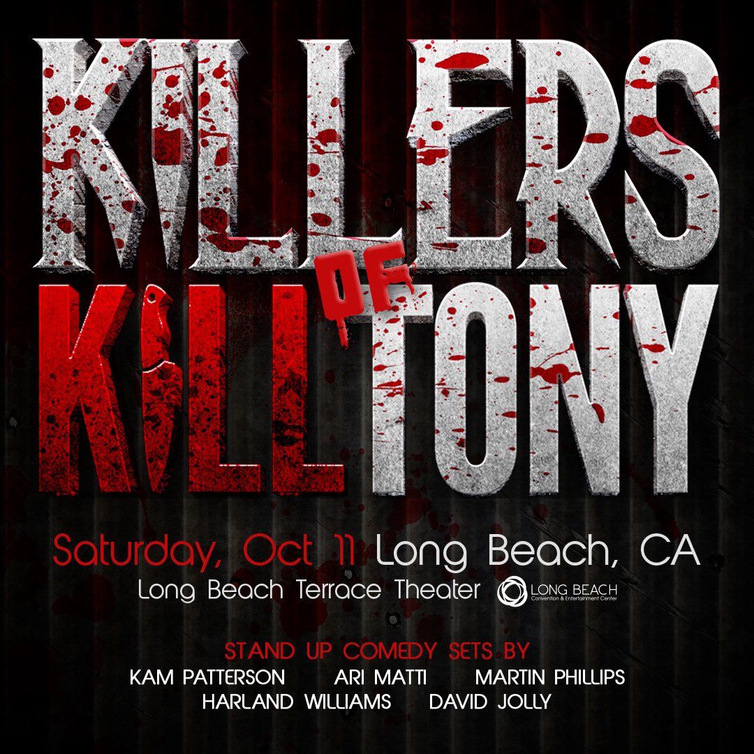 Killers of K*ll Tony: Kam Patterson  Ari Matti  Harland Williams  Martin Phillips & David Jolly, 10 October