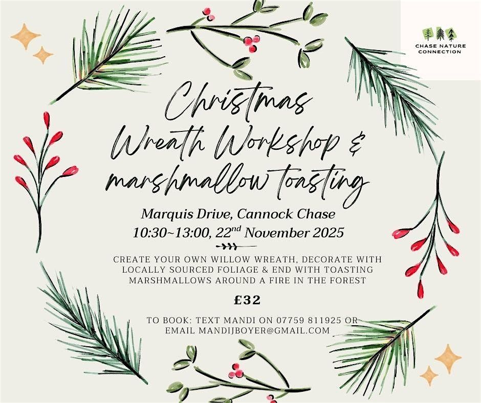 Christmas Wreath Workshop, 22 November | Event in Rugeley | AllEvents