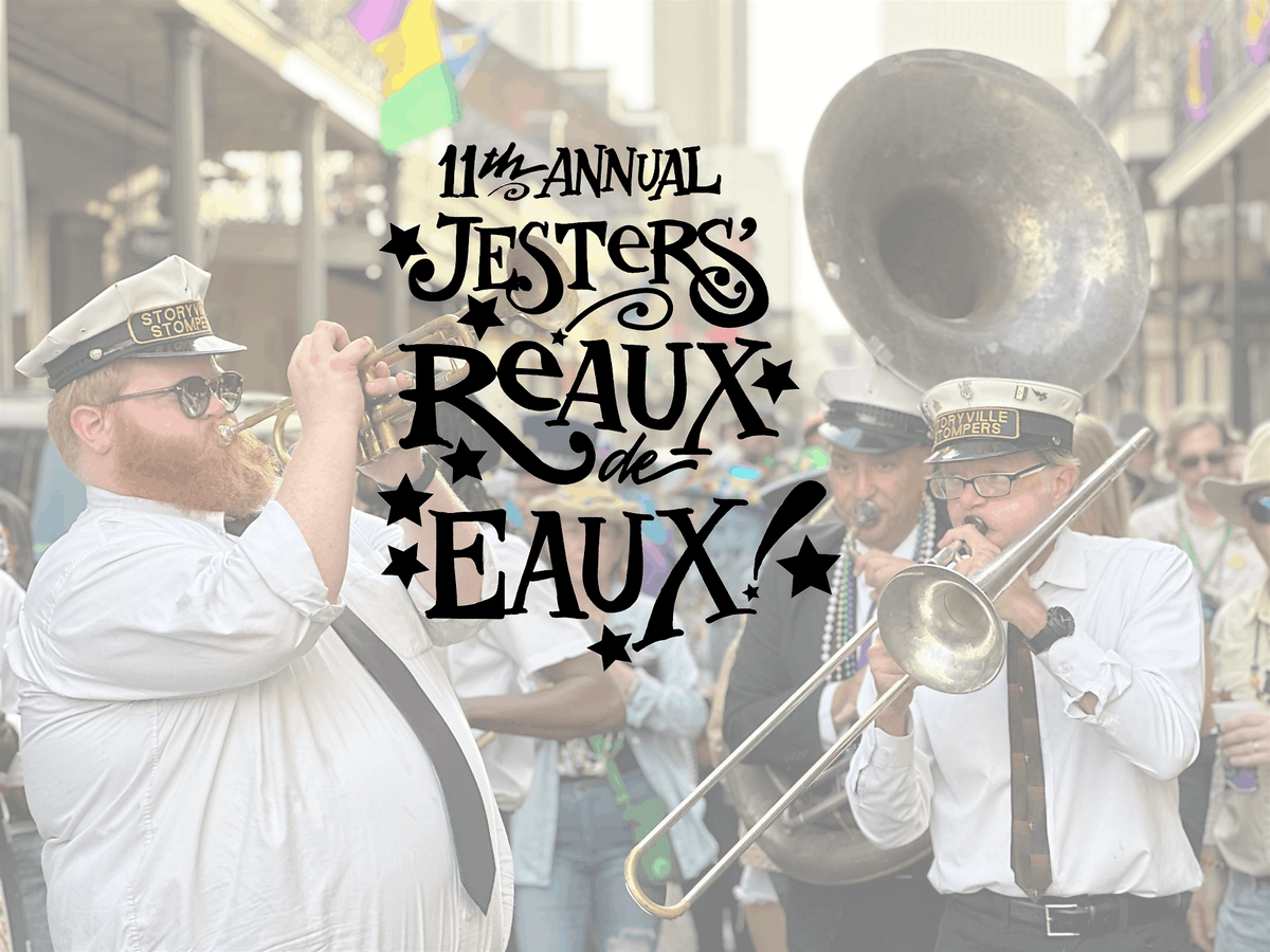 11th Annual Jesters' Reaux-de-Eaux Second Line, 13 February | Event in New Orleans | AllEvents