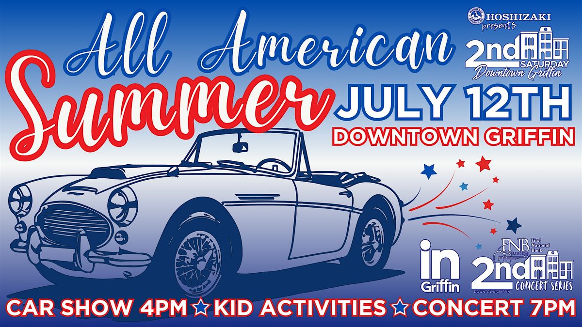 2025 2nd Saturday All American Summer People's Choice Car Show, 12 July | Event in Griffin | AllEvents