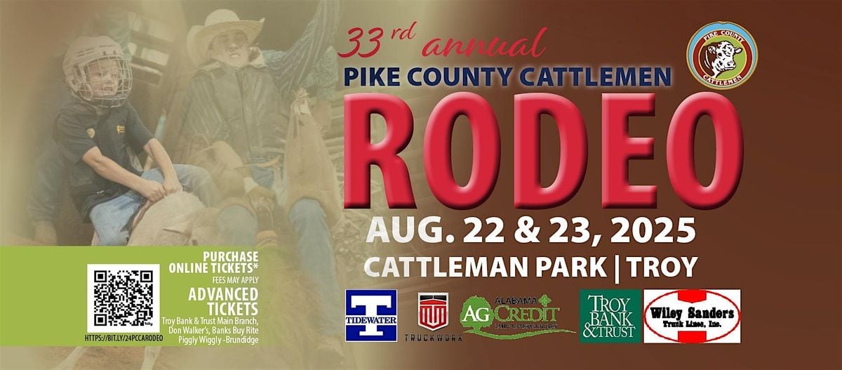 Pike County Cattlemen's Rodeo, 22 August | Event in Troy | AllEvents