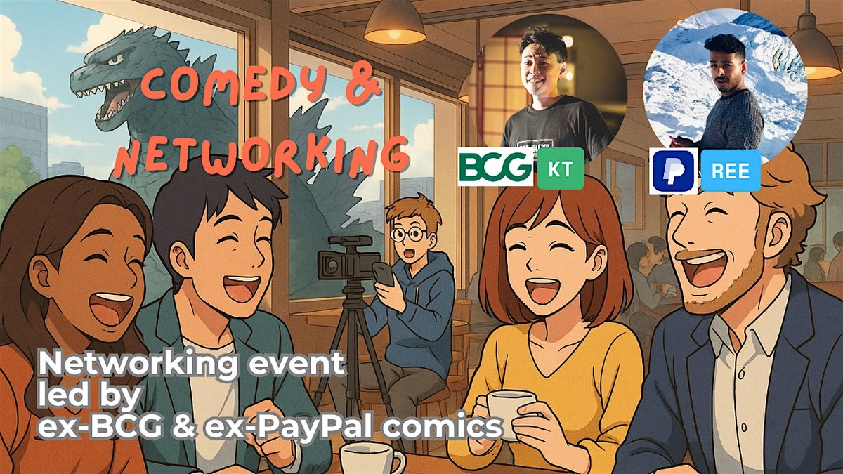 Comedy & Networking with ex-PayPal Engineer & ex-BCG Consultant, 16 August | Event in Chicago | AllEvents