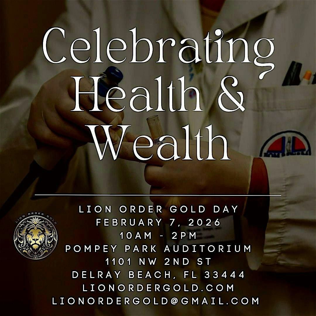 Celebrating Health and Wealth Lion Order Gold Day, 7 February | Event in Delray Beach | AllEvents