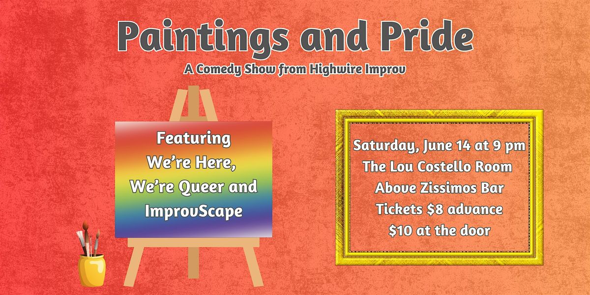 Paintings and Pride: A Comedy Show, 14 June | Event in Baltimore | AllEvents